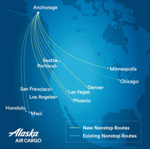 Alaska Air Cargo Routes