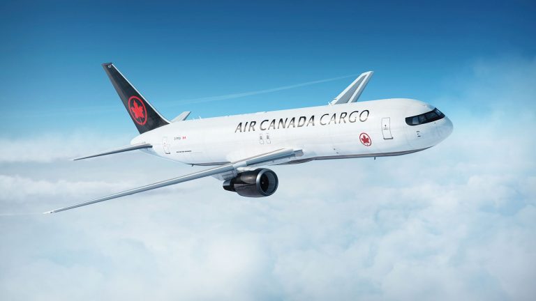 Air Canada presses new freighter into service for flood relief