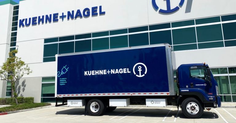 Kuehne+Nagel airfreight shuttle goes electric