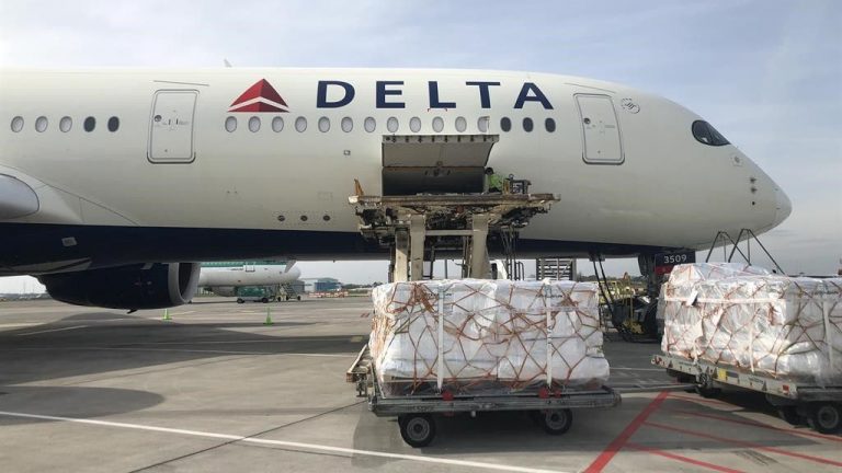 Delta gears up for baby milk airlift