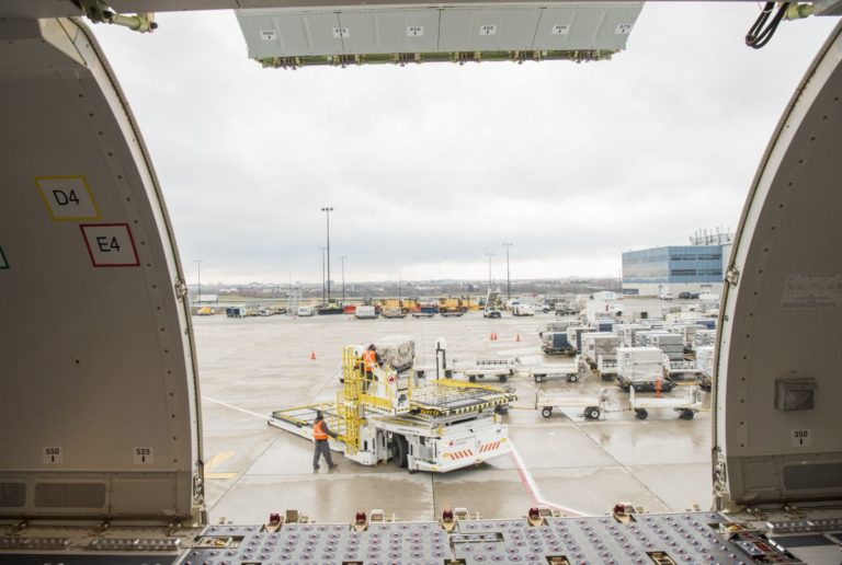 Air Canada Cargo crosses the border