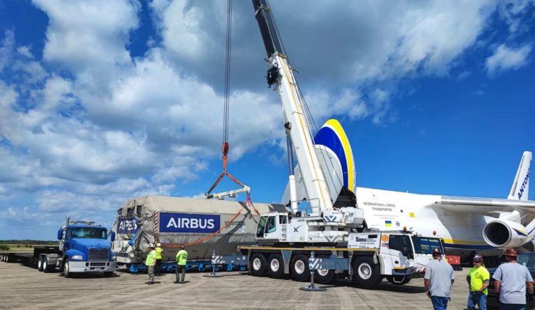 Still in business: Antonov Airlines moves vital satellite for Elon Musk