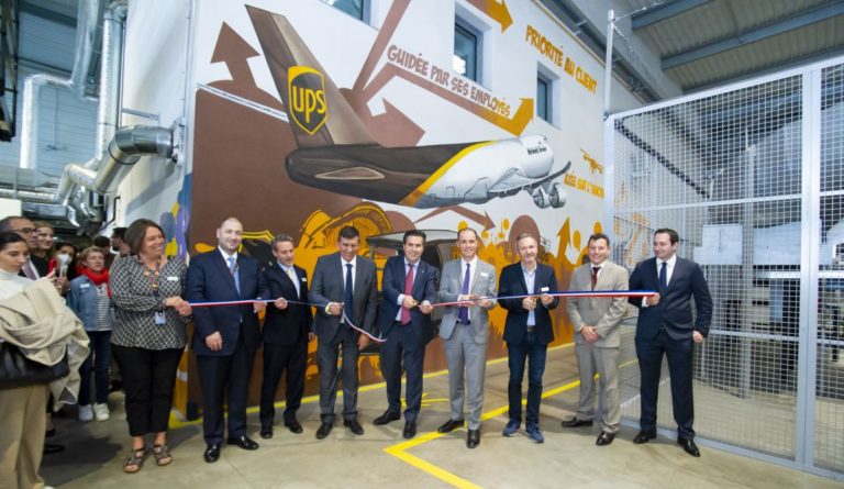 UPS opens new central France hub in Lyon