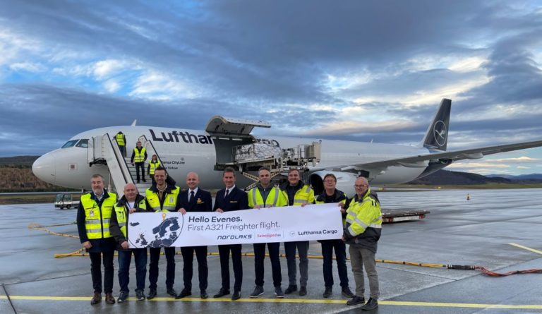 Speedier salmon with Lufthansa’s north Norway freighter