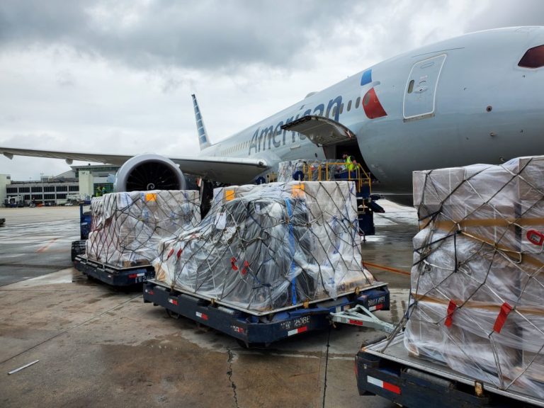 American Airlines gets vital aid to Haiti