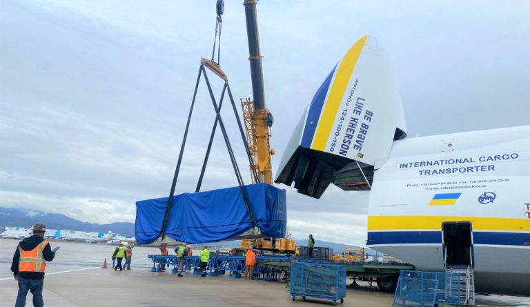 AN124 is the only option for turbine move