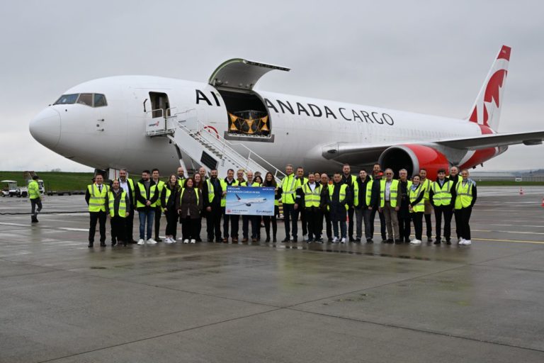 Air Canada flies first Basel freighter