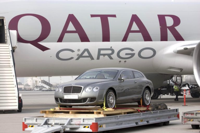 Cars take to the air with Qatar Cargo