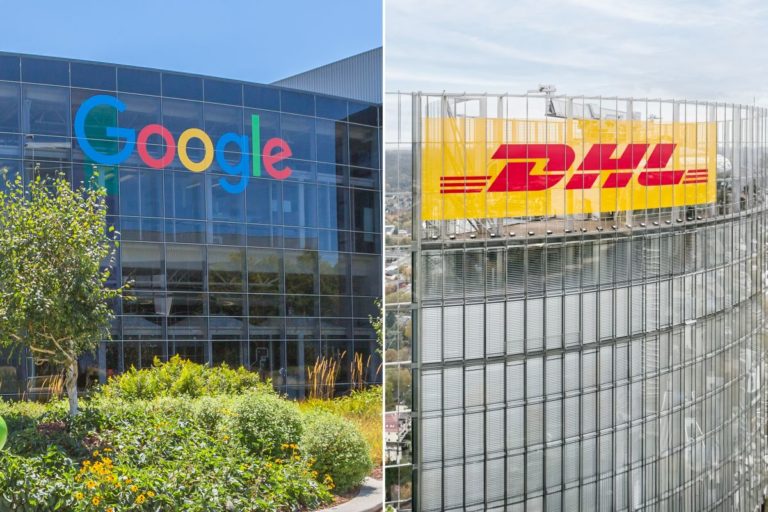 DHL partners for a greener Google