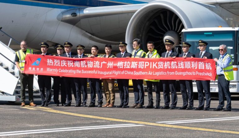China Southern signs deal to double Prestwick freighters