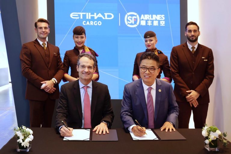 Etihad signs joint deal with China’s SF Airlines Etihad signs joint deal with China’s SF Airlines