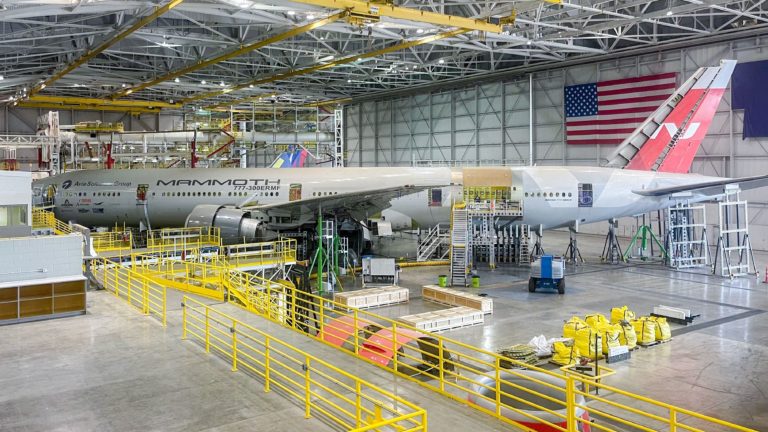 Avia puts finishing touches to B777-300ER freighter conversion