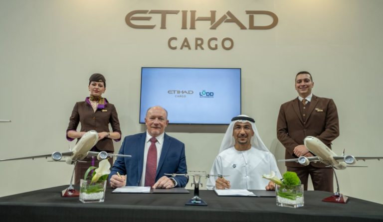 Etihad Cargo ready for (vertical) takeoff