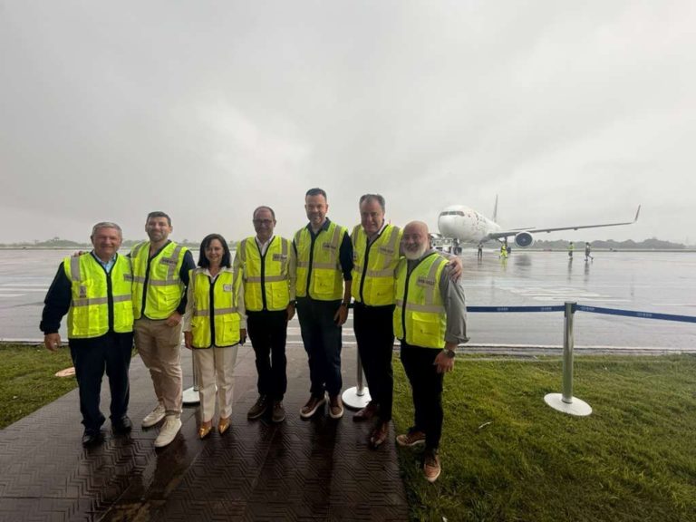 Persistence pays as first widebody freighter touches down at Brazil gateway