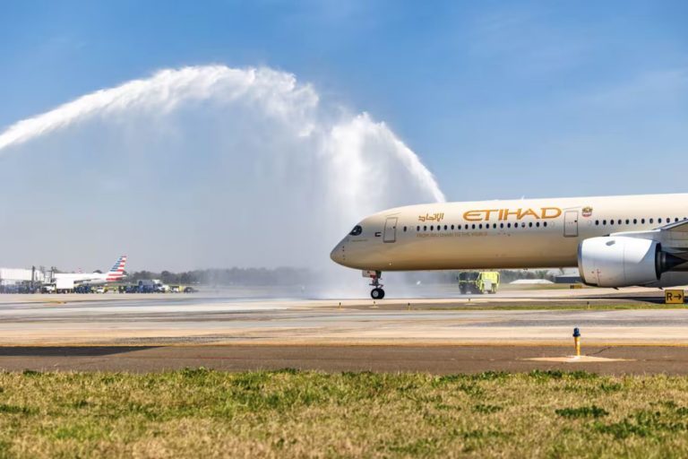Crisis? What crisis? Etihad launches Charlotte service