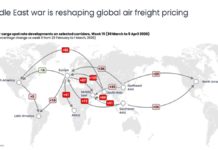 Ceasefire to ease air freight rates but recovery could take months
