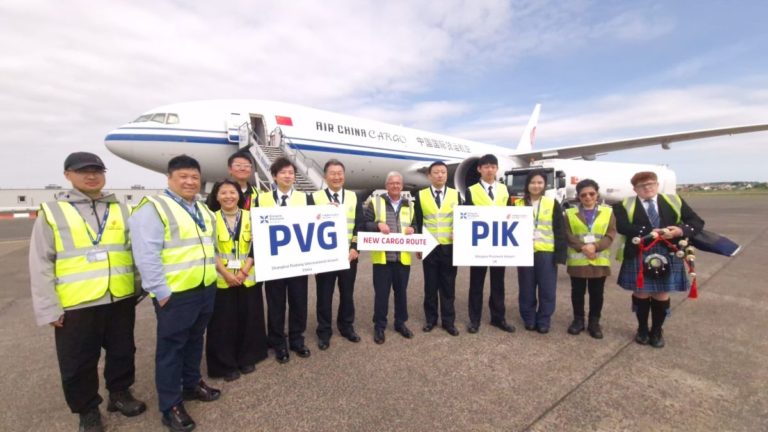 Scots gateway gains Shanghai service