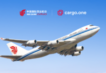 Air China space goes on Cargo.one